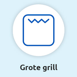grote grill symbool